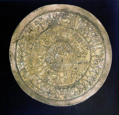 Phoenician Silver Bowl by Unbekannt Unbekannt